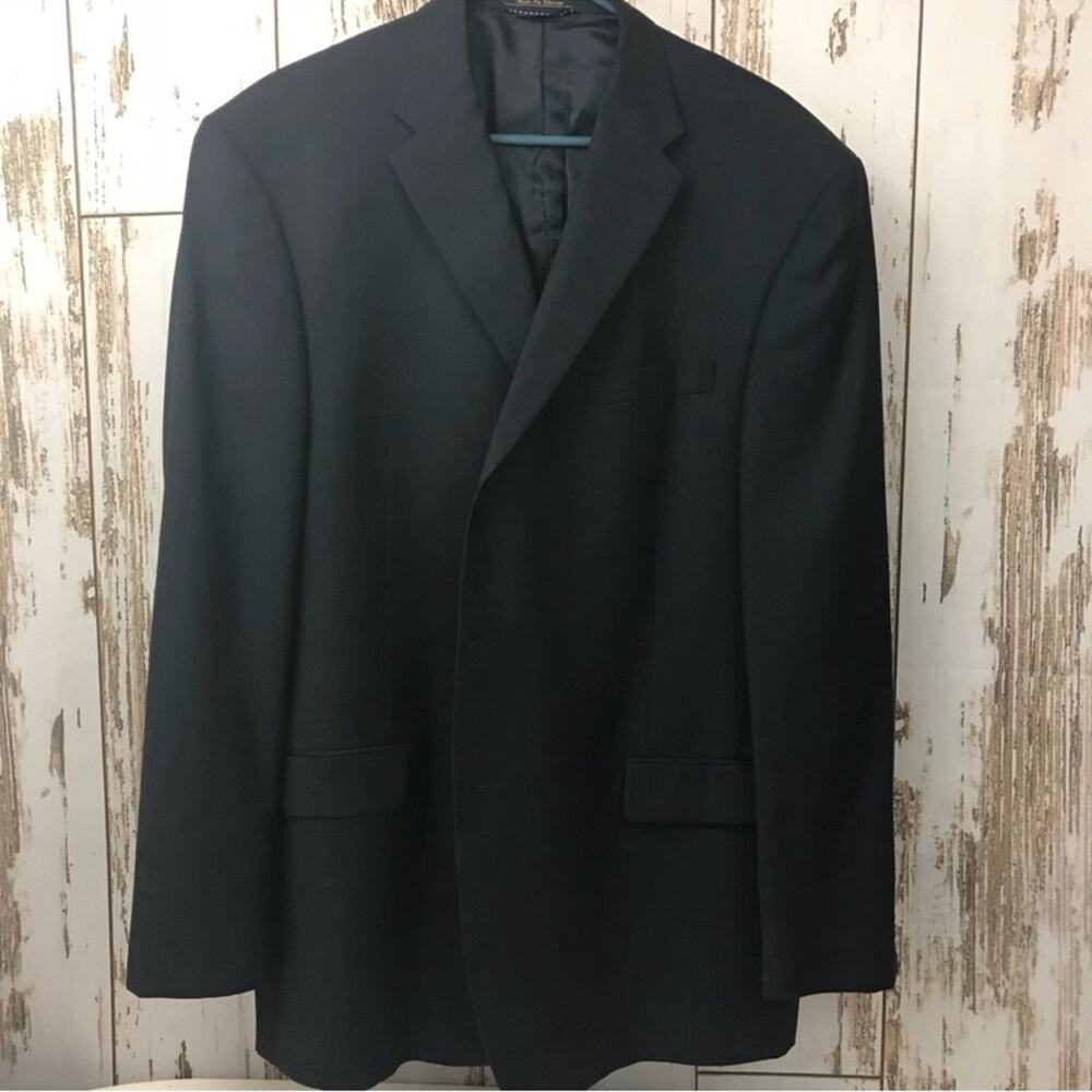 Tommy Hilfiger Suit Jacket, 46L. 100% Wool. In pristine condition!